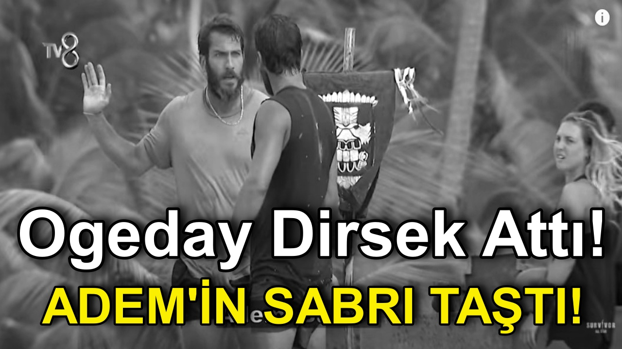 Survivor 2022'de Ogeday'ın Attığı Dirsek Adem'i Çıldırttı! Adem Kılıçcı'nın Sabrı Sonunda taştı!