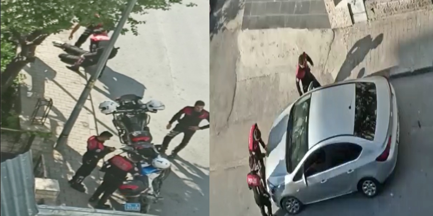 Kadıköy'de hareketli dakikalar: Aracını bırakıp kaçınca...