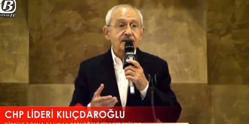Boşnaklar, İzzetbegoviç'in karargahına 'mağara' diyen Kılıçdaroğlu'ndan özür bekliyor