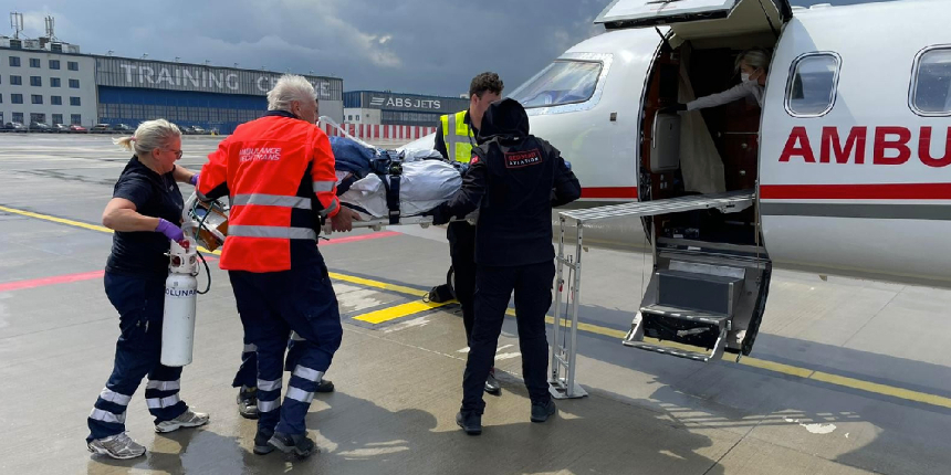 Çekya'da staj yapan Türk öğrenci rahatsızlandı! Sağlık Bakanlığı ambulans uçak gönderdi