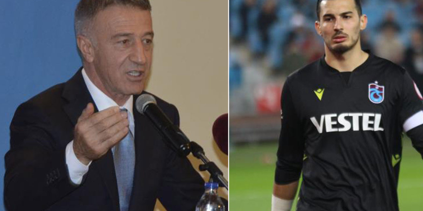 Başkan Ahmet Ağaoğlu'ndan Uğurcan Çakır için "Hayırlı olsun" mesajı