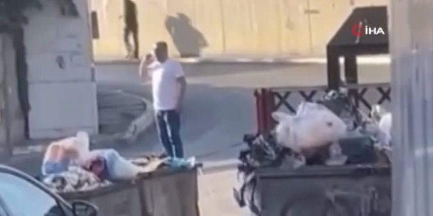 Kadını vurduktan sonra kendi kafasına sıktı! O anlar kamerada