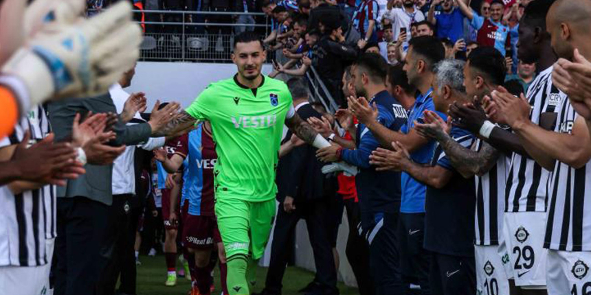 Şampiyon Trabzonspor, sezonun son maçında yeni hedef peşinde