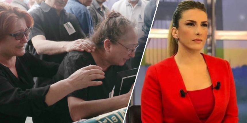 Ünlü spiker Özlem Sarıkaya son yolculuğuna uğurlandı: Kır çiçeğim, çiçeğini bize bırakıp gitti!