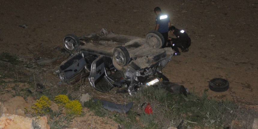 Takla atan otomobilde can pazarı: 3 yaralı