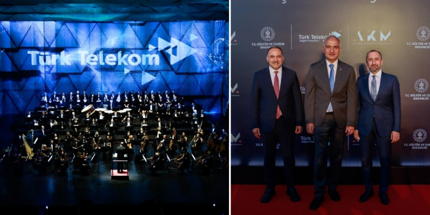 AKM’nin kalbi Türk Telekom Opera Salonu’nda gala gecesine özel performans! CEO Ümit Önal: Büyük gurur duyuyoruz!