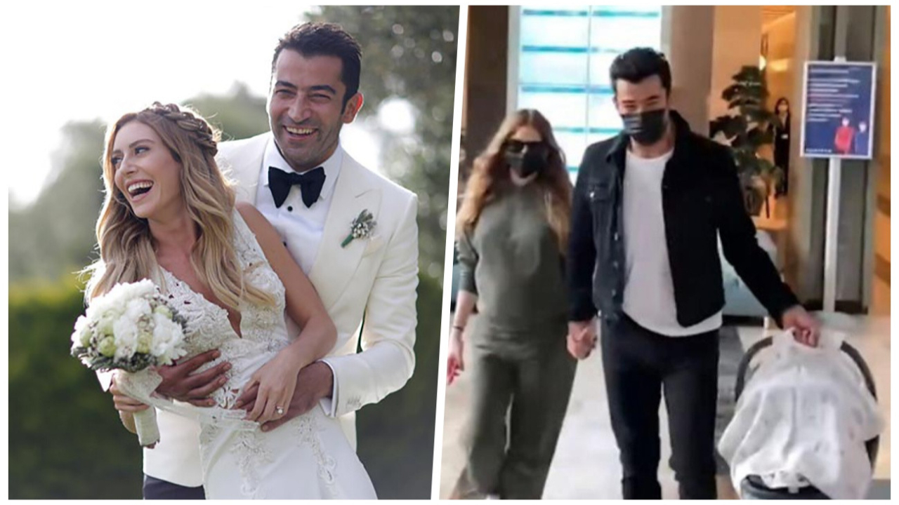 İkinci bebeğini dünyaya getiren Sinem Kobal hastaneden taburcu oldu