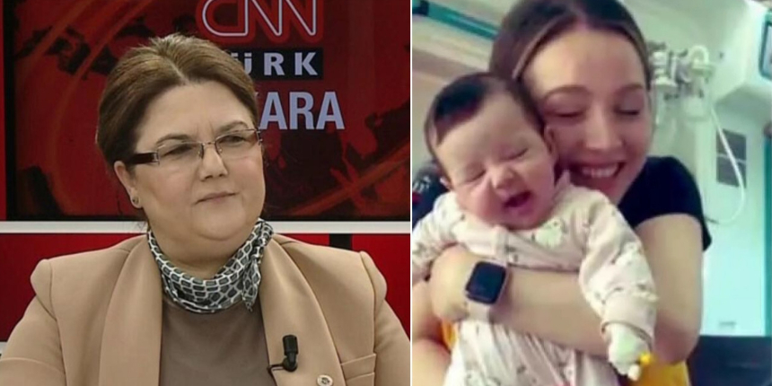 Bakan Yanık, annesinin ölüme terk ettiği Nisa bebeğin sağlık durumunu paylaştı: Sondayla besleniyor!