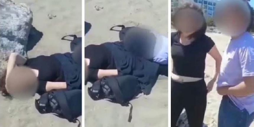 Liselilerin uygunsuz görüntüsünü yayınlayan 2 polis görevden uzaklaştırıldı