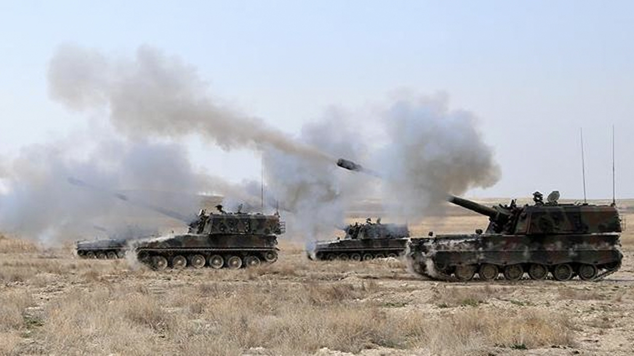 Suriye'nin kuzeyinde taciz ateşi açan 19 PKK/YPG'li terörist öldürüldü
