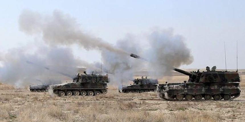 Suriye'nin kuzeyinde taciz ateşi açan 19 PKK/YPG'li terörist öldürüldü