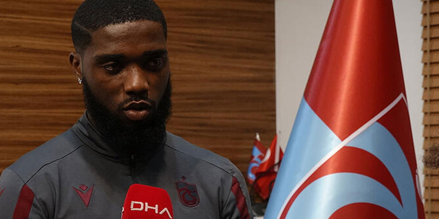 Trabzonsporlu futbolcu Djaniny'den şampiyonluk sözleri: Gördüğüm şeyler gerçekten muazzamdı
