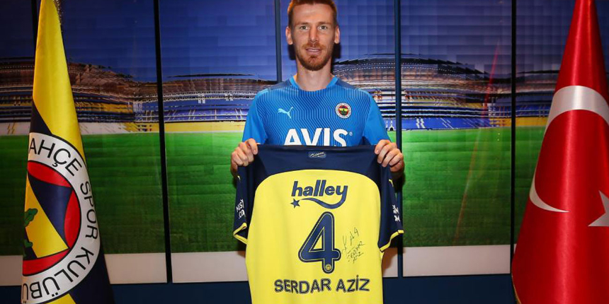 Fenerbahçe, tecrübeli futbolcu Serdar Aziz'in sözleşmesini 3 yıl daha uzattı