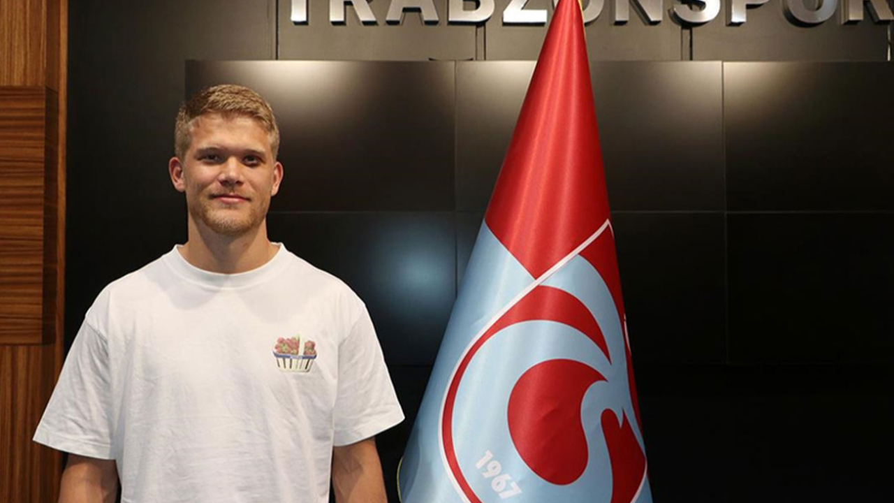 Trabzonspor'un Danimarkalı oyuncusu  Andreas Cornelius, şampiyonluğu anlattı