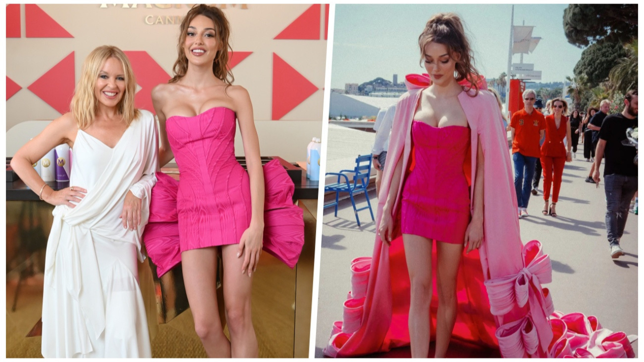 Dilan Çiçek Deniz, Cannes pozlarıyla sosyal medyayı kasıp kavurdu