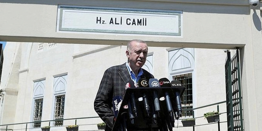 Cumhurbaşkanı Erdoğan: Teröre destek verenlerin NATO üyesi olmalarına evet demeyeceğiz