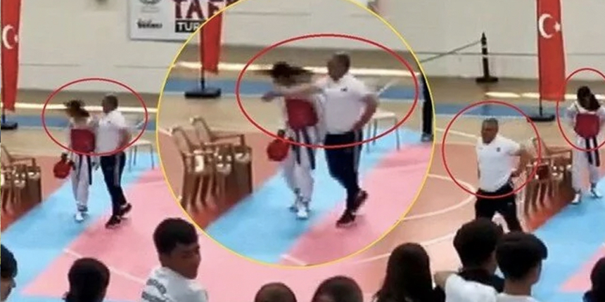 Antrenörünün tokat attığı tekvandocu konuştu: Tokat atmasını ben istedim