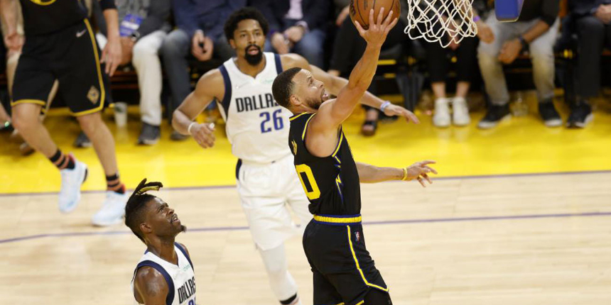 Batı Konferansı finalinde Golden State Warriors, Dallas Mavericks karşısında durumu 2-0 yaptı