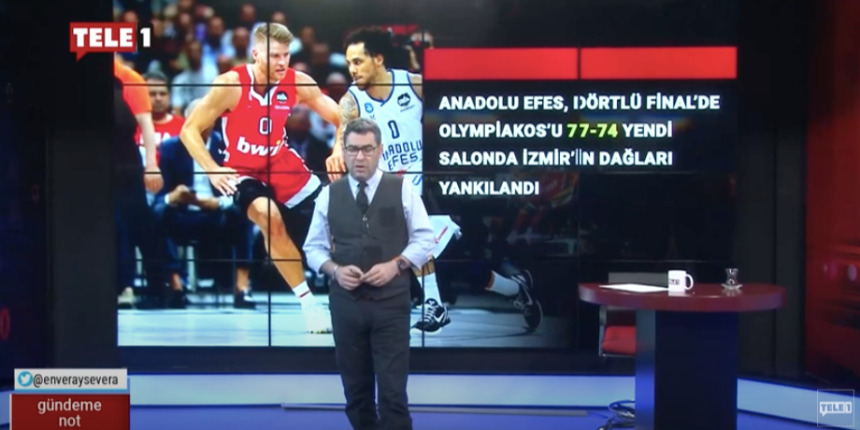 Enver Aysever Anadolu Efes'in tarihi zaferine ve Ergin Ataman'a çamur atacak kadar alçaldı