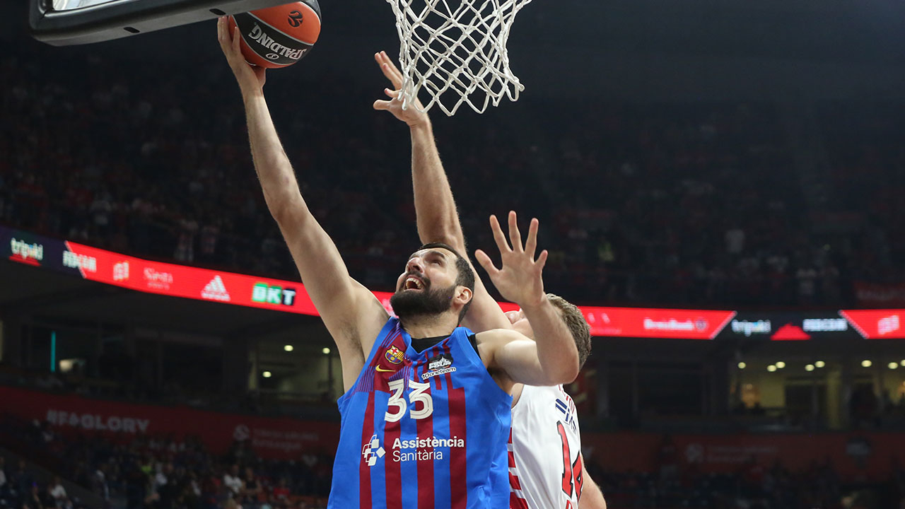 Barcelona EuroLeague'de üçüncü oldu!