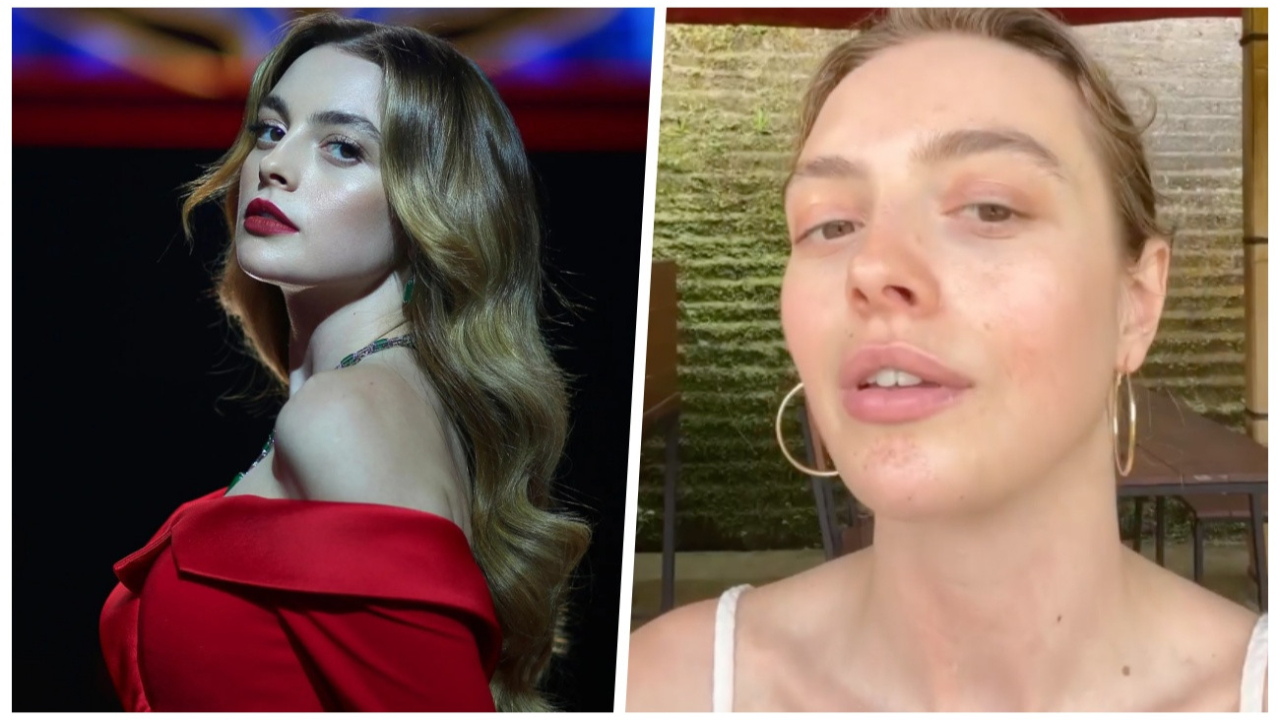 Melis Sezen'den cesur paylaşım! Makyajsız halini gözler önüne serdi