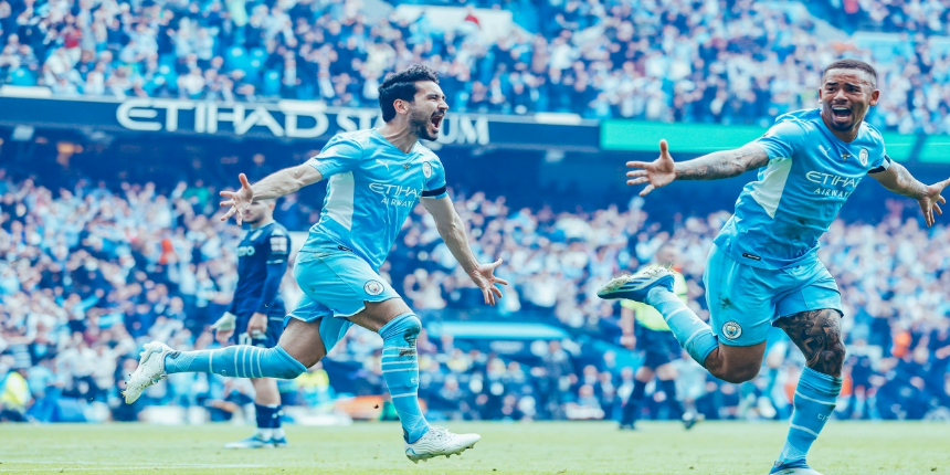İngiltere Premier Lig'de Manchester City şampiyonluğunu ilan etti!