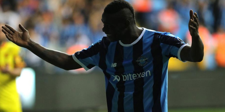 Adana Demirsporlu Mario Balotelli’nin Göztepe maçındaki 5 gollük performansı dünya gündeminde