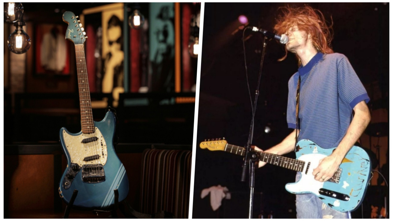 Kurt Cobain’in gitarı rekor fiyata satıldı