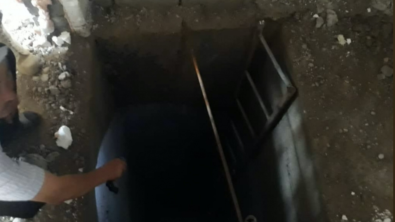 Görenler şaşıp kaldı... Sınır hattında 270 metrelik tünel...