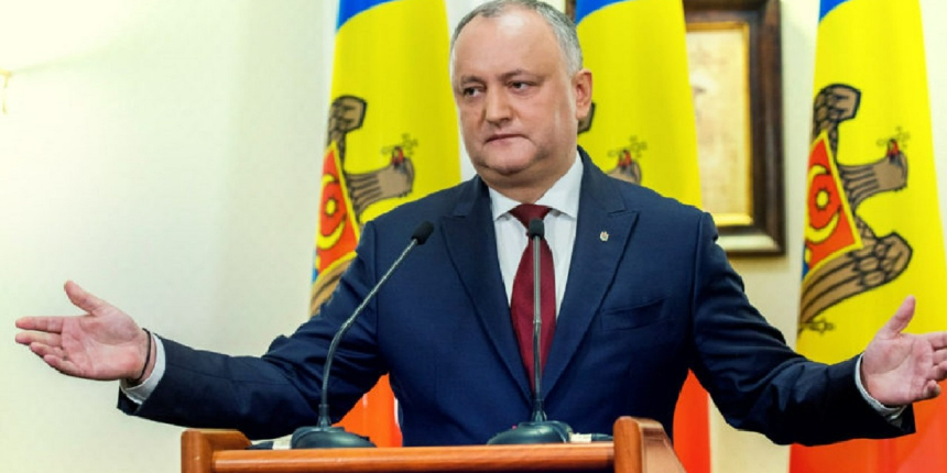Eski Moldova Cumhurbaşkanı Dodon gözaltına alındı!