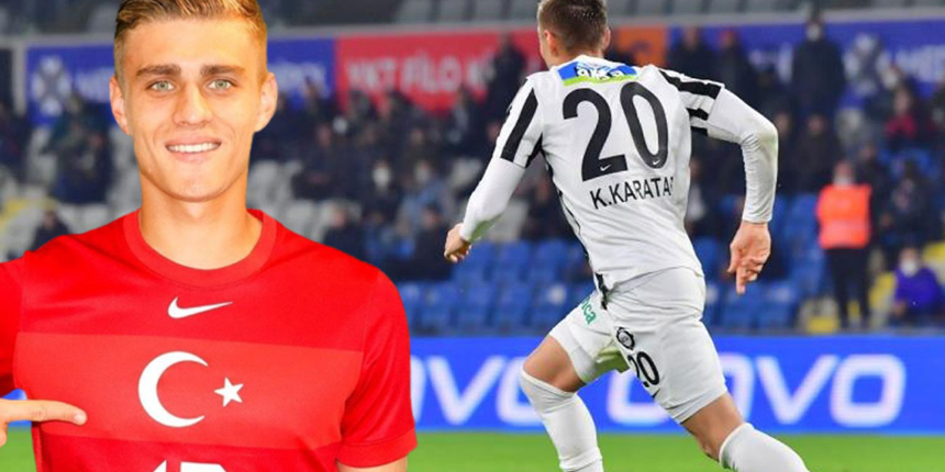 Altaylı Kazımcan Karataş, Türkiye U21 Milli Takımı'nın aday kadrosuna davet edildi