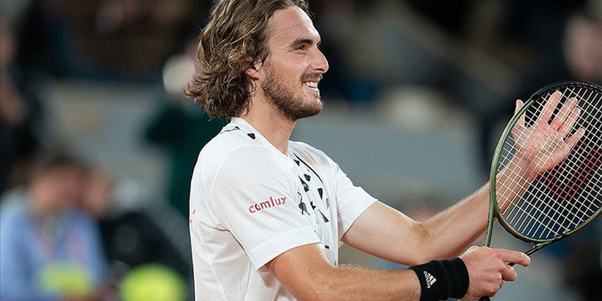 Son finalist Stefanos Tsitsipas, Fransa Açık'ın ilk turunu 5 sette geçebildi