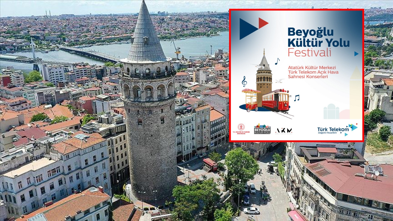 ‘Beyoğlu Kültür Yolu Festivali’ Türk Telekom Açık Hava konserlerine geri sayım başladı