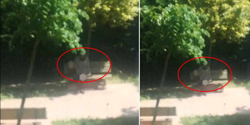 Çocuk parkında skandal sapıklık: Kimseye aldırış etmeden mastürbasyon yaptı!