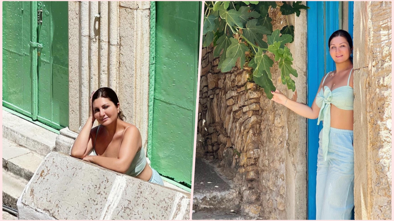 Sibel Can'ın Yunanistan tatilinden kareleri sosyal medyayı salladı