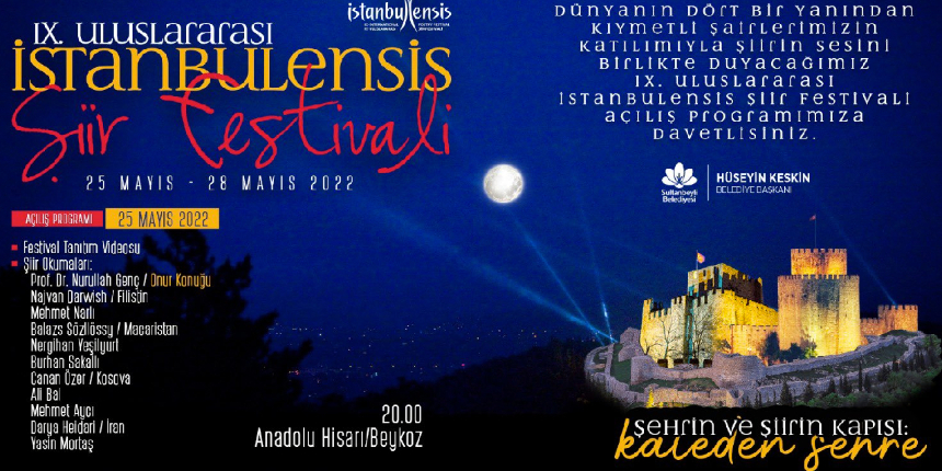 Sultanbeyli Belediyesi, şairlerle gençleri bu festivalde buluşturuyor!