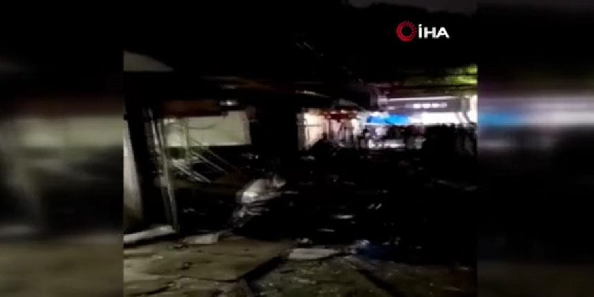 Çin’de patlama! Çok sayıda ev ve işyeri çöktü