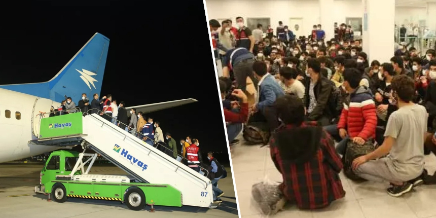 Düzensiz göçe geçit yok: Yakalanan 272 Afgan daha sınır dışı edildi!