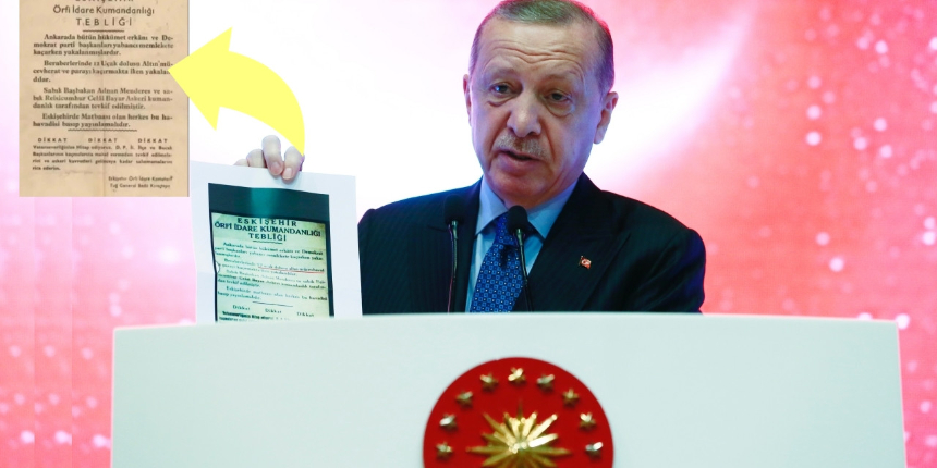 Erdoğan: Gün gelecek 'Temmuz’da Başbakan olacağım' diye salınanların foyaları ortaya dökülecek!