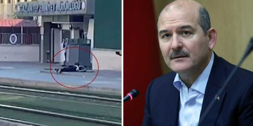 Bakan Soylu'dan saldırı girişimine anında müdahale eden polislere ödül!