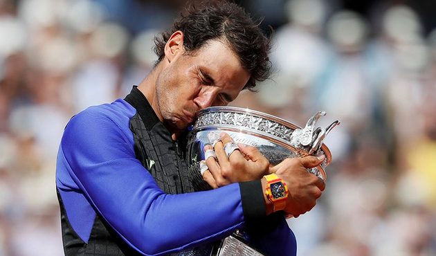 Rafael Nadal tarih yazdı: 10. kez...