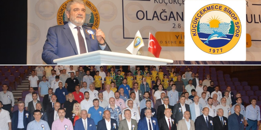 Başkan Rafet Orhan güven tazeledi: Küçükçekmece Sinop Spor'un hedefi 3.lig!