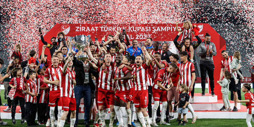 Sivasspor'un Ziraat Türkiye Kupası'nda zafere ulaşması UEFA'nın dikkatini çekti