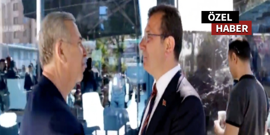 Tokalaşmama krizinden sonra İmamoğlu ve Yavaş bir araya geldi! Yavaş'ın yüzü hala asık!