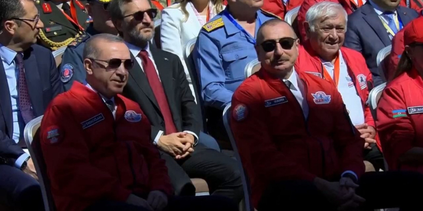 Erdoğan'dan TEKNOFEST Azerbaycan'da net mesaj: Habis gözlülere verecek tek karış toprağımız yok!