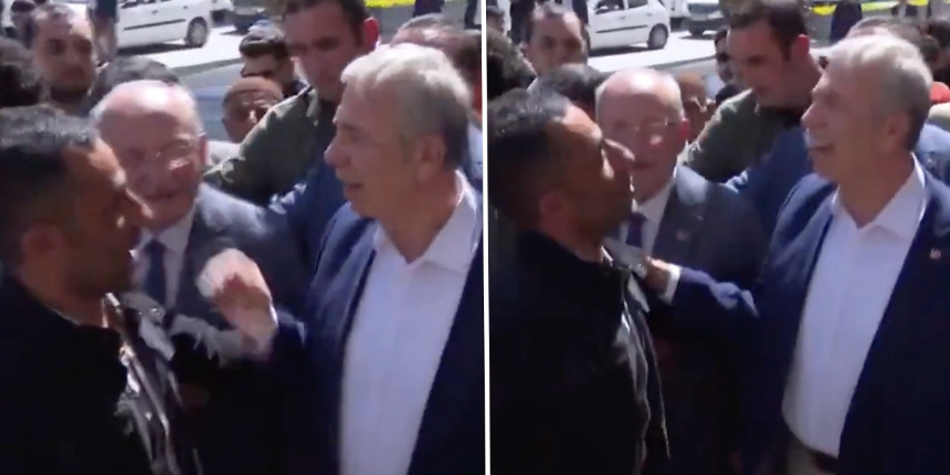 Van gezisinde "Selahattin Demirtaş'ı istiyoruz" diyen HDP'liye Mansur Yavaş'tan dikkat çeken cevap: İnşallah!