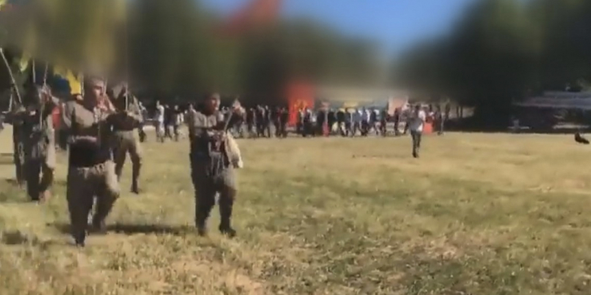 Fransa yine teröre göz yumdu... Terör destekçileri toplandı, müdahale eden olmadı