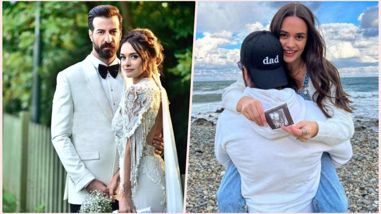 Hande Soral ile İsmail Derici bebeklerine kavuşmanın heyecanını yaşadılar