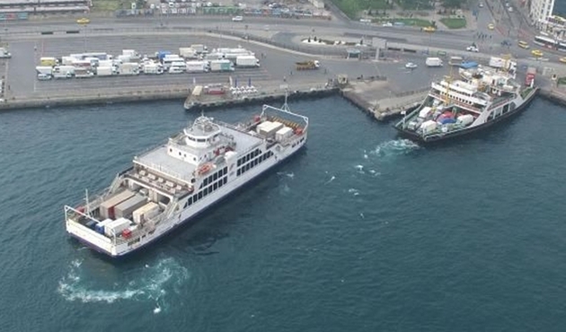 Boğaz'da TIR ve kamyonlara arabalı vapur yasağı!