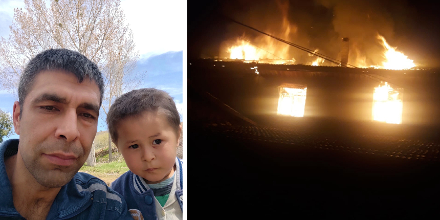 Babası, ailesi uyurken evi yakmıştı! Ağır yaralanan 3 yaşındaki Fırat'tan acı haber geldi